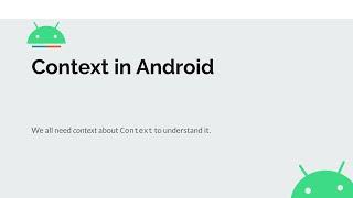 Context about Android Context