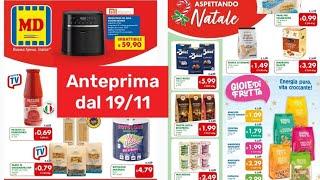 volantino MD dal 19 novembre  all'1 dicembre Stiamo aspettando il Natale