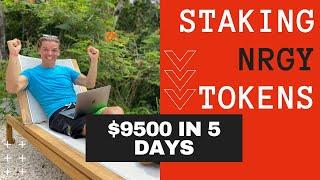 How I Made $9500 By Staking The NRGY DeFi Token