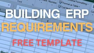 Building ERP Requirements [FREE TEMPLATE]