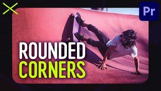 Custom Borders with ROUNDED CORNERS for Video // Premiere Pro Tutorial