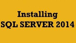 Installing SQL Server 2014 - 99 Seconds Video