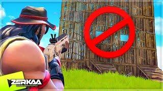 NO BUILDING CHALLENGE! (Fortnite Battle Royale)