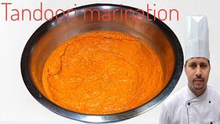 Tandoori Marination-Red Marination  Tandoori masala  Chef Jabber Negi