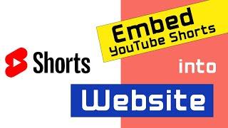 How to Embed YouTube Shorts to Your Website in Less than 5 min.