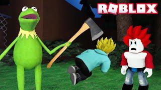 KERMIT FROG Chapter 2 In Roblox  FROGGE Full Game | Khaleel and Motu Gameplay