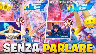 VINCERE IN DUO SENZA PARLARE con MIO FRATELLO! FORTNITE ITA