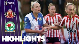 Maria Edwards Scores Brace in Rovers Victory | Sunderland v Blackburn Rovers | Women's League Cup