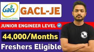 GACL Junior Engineer Vacancy 2025 | Freshers | Diploma/BE/B.tech | Job Vacancy 2025 | PSU Job