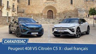 Comparatif - Peugeot 408 VS Citroën C5 X : les berlines françaises se révolutionnent