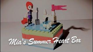 LEGO 41388: Mia's Summer Heart Box speed build