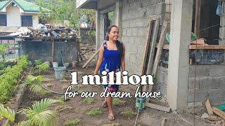 Finishing our DREAM HOUSE with our own hands | Manifesting a million views for our dream house