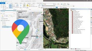 Agregar Google Maps/Earth en ArcGIS (ArcMap, Online, ArcGIS Pro)