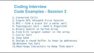 Coding Interview Examples part 3