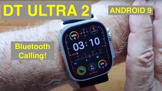 DTNo.1 DT ULTRA 2 Android 9.1 2.06” AMOLED  Bluetooth Calling Capable Smartwatch: Unboxing &1st Look