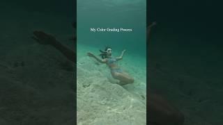 Color Grading Underwater Video