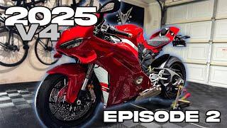 2025 Ducati Panigale V4 Build Series, Episode 2: Break-In, Setup, and First Ride Impressions