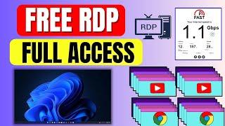 Create a Free RDP Server & Access Remote Desktop Anytime | Unlock Trick YT