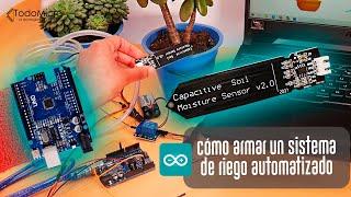 Cómo armar un sistema de riego para macetas con Arduino Uno