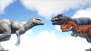 Indominus Rex VS ARK Dinosaurs | Cantex
