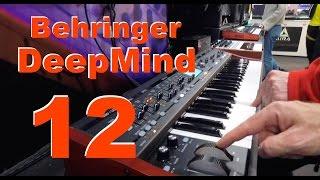 a look at the Behringer DeepMind 12 synthesiser no teardown vlog003