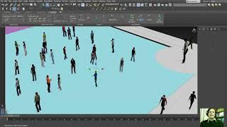 how to use populate in 3ds max