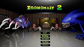 Zoonomaly 2 Official Teaser Full Game Play - Zookeeper vs Sonic Blue, Hippo, Zoochosis Parasite !!