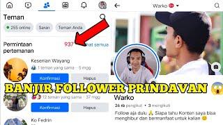 Apakah Aman  Facebook Professional Di Serbu Warga Prindavan - Mendadak banjir follower 