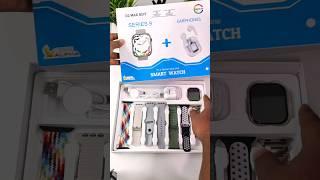 New Combo Series 9 Smartwatch ️With Free Ultrapods  7 + 1 Combo #shorts