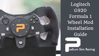 Logitech G920 Formula 1 Wheel Mod Installation Guide