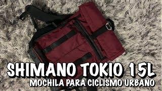 MOCHILA PARA CICLISTA URBANO / SHIMANO TOKIO 15L