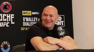 Dana White Unhappy With Merab-O'Malley, Talks Jon Jones Hanging With Ryan Garcia In Vegas | UFC 306