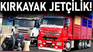 JETTİR BABA! - AXOR VE SCANİA KIRKAYAK İLE JETE KALKTIK - ETS 2 Mod Türkçe T300RS GT @oguzhankaplan