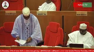 Live Senate Plenary, 27th June 2024