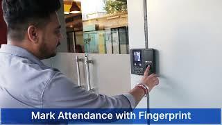 Biometric Attendance Machine - Face & Fingerprint Recognition System!