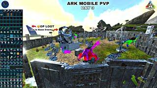 RAID BASE / ARK MOBILE PVP / ARK MOBILE PVP RAID / on base raid base / ark mobile / ark mobile pvp