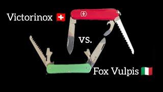 Fox Vulpis  vs. Victorinox Walker / moderner Italiener vs. Kult Schweizer