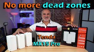 Tenda Nova MX15 Pro AX5400 Wi-Fi 6 Mesh - Review and Setup Guide