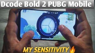 Dcode Bold 2 Ki PUBG Mobile Sensitivity Setting  Dcode Bold 2 PUBG Mobile Sensitivity  0 Recoil