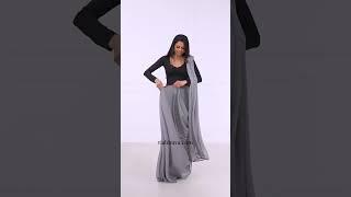Infinity Saree Drape | how to wear  saree perfectly | how to wear saree for beginners | #shorts
