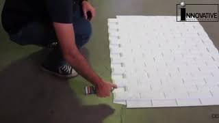 Assembling Form Liner With Adhesive