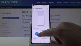 OnePlus 8 and Display Features - Change Icon Shape