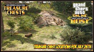 Cayo Perico Treasure Chest Locations For July 26th 2024 | GTA 5 Online | The Cayo Perico Heist DLC