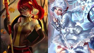 RWBY Mythology: Pyrrha Nikos Vs Weiss Schnee (Shadow Critias Reuploading)