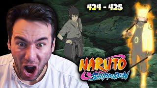 NARUTO & SASUKE vs MADARA!! Naruto Shippuden Reaction: Ep. 424, 425