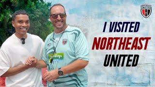 I met players & coaches of Northeast United FC, great experience | Full Vlog