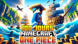 J'ai survécu 100 JOURS sur Minecraft One Piece..