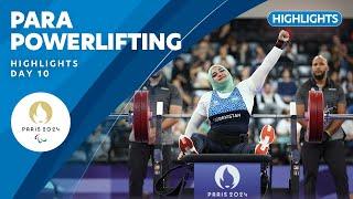 ️ Para Powerlifting Highlights | Day 10 | Paris 2024 Paralympic Games