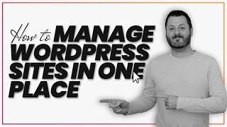 ManageWP Tutorial - Manage Unlimited Wordpress Websites from One Dashboard