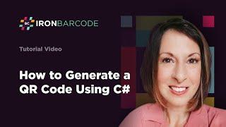 How to Generate a QR Code Using C# with IronBarcode